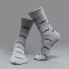 casual moustache printing cotton  socks