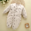 high quality cotton Camouflage printing thicken infant rompers clothes