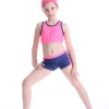 two-pieces teenager girl swimwear for little girl  (25 designs)