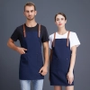 2022 Europe thicken halter apron vegetable store milk tea apron friut shop apron discount