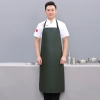 2022 Asian  fruit store apron mid-length  halter apron cafe pub waiter  apron canvas fabric