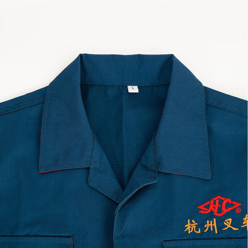 fashion high quality fabric factory workshop staff uniform