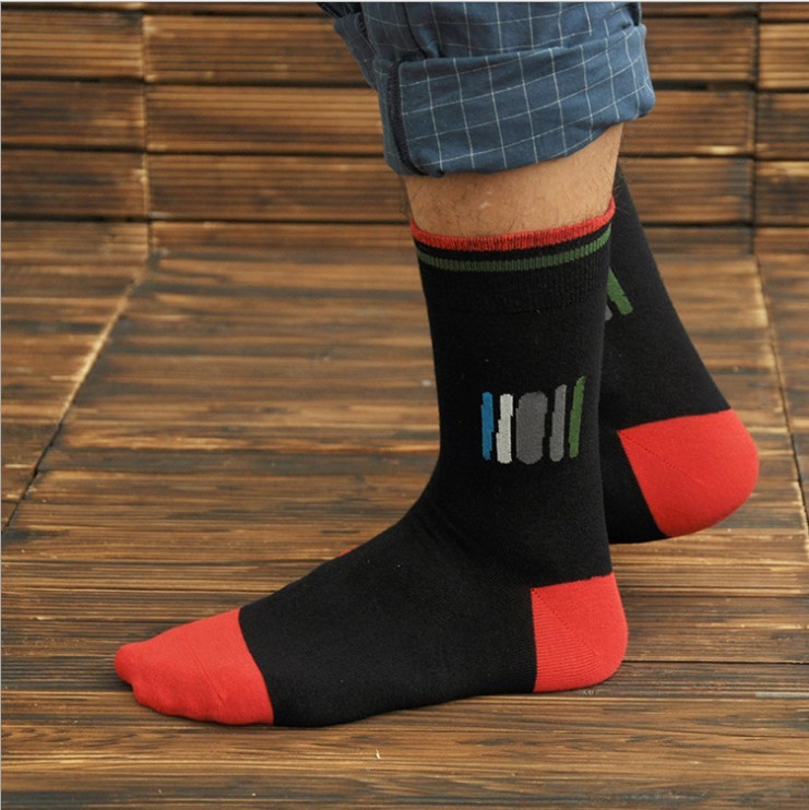 jacquard Korea cotton socks outdoor sport socks