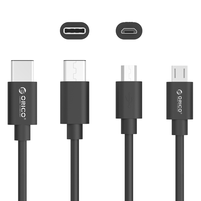 USB Type-C to Micro USB Charge & Sync Cable (MCU)