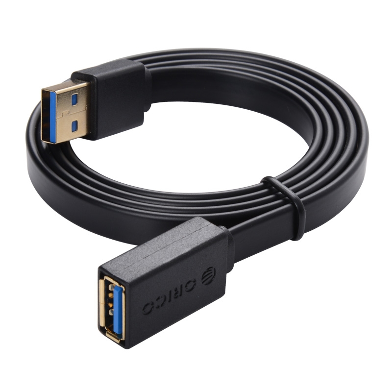 USB3.0 AM to AF 3.3Ft / 1M Flat USB Cable (CEF3-10)