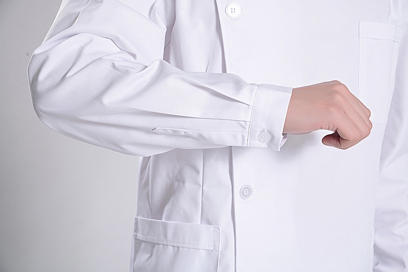 right open long sleeve men nurse doctor suits (coat +trousers)