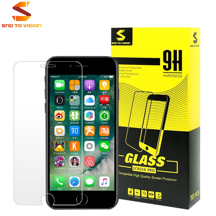 premiuim iphone 6 iphone 7 plus tempered glass  screen protector PET screen protector