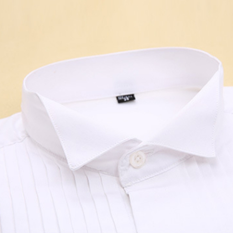 fashion bow collar waiter shirt uniform - TiaNex