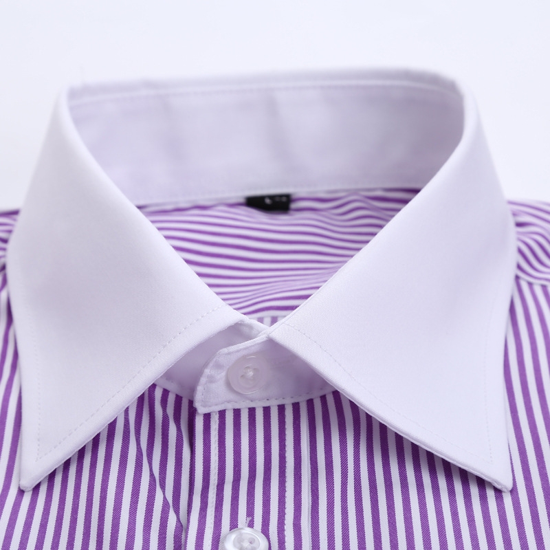 good quality fabric stripes price men shirt - TiaNex