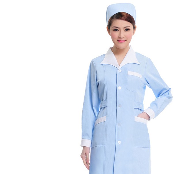 thicken autumn nurse uniform medical coverall JN16