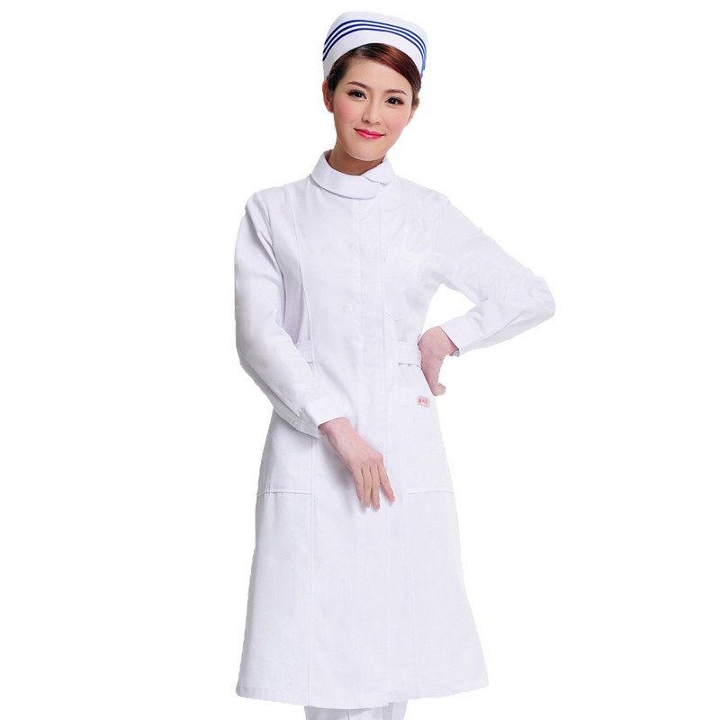 long sleeve round collar hairdressing drugstore baby care uniform