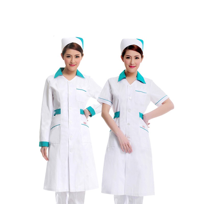 healthy career medical hairdressing drugstore coverall coat uniform JN-27