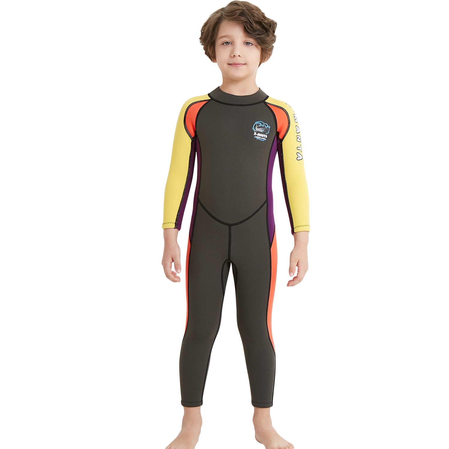 fast dry x-manta boy water game suit children  wetsuit