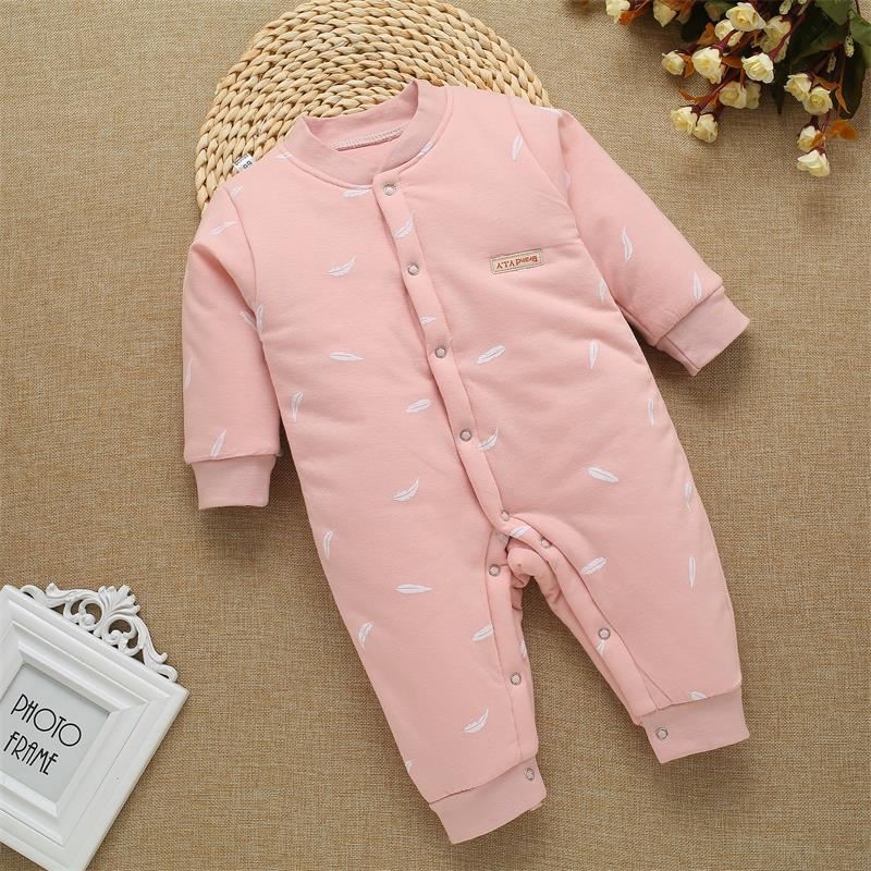 winter warm cute newborn clothes infant rompers