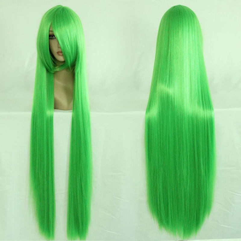 100cm,long straight high quality women's wig,hairpiece,cosplay wigs