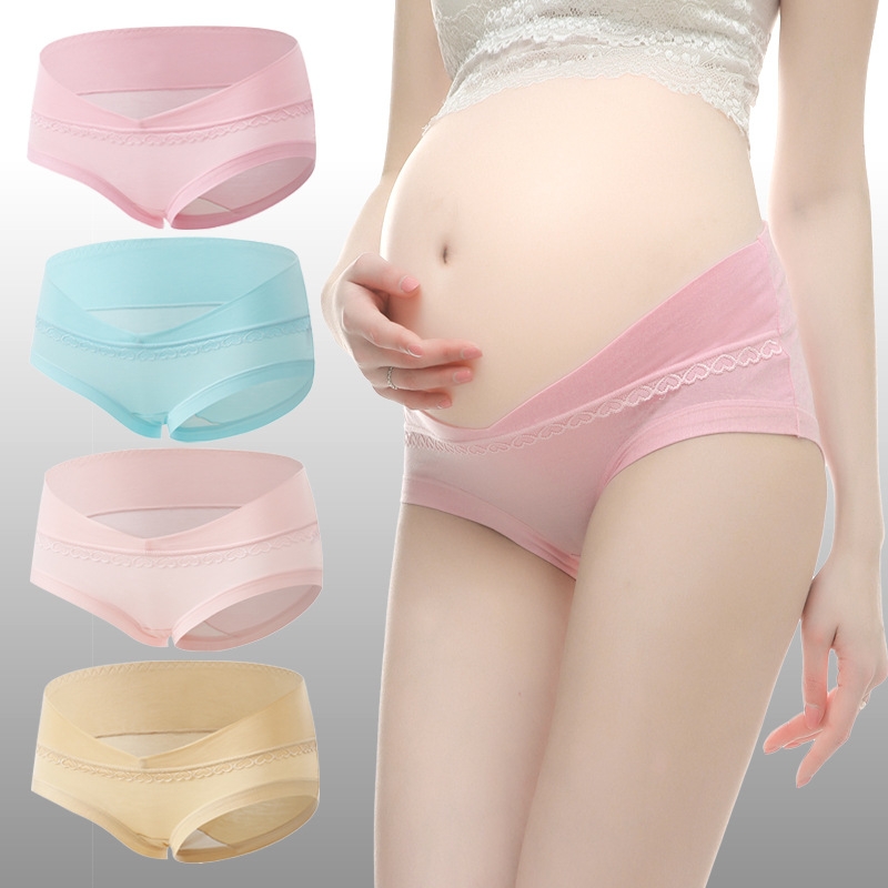 healthy cotton healthy pregnant women maternity underwear panties ( 4 pcs )
