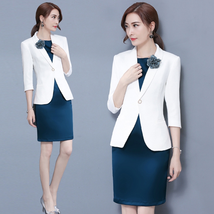 fashion korea casual office business women skirts suits
