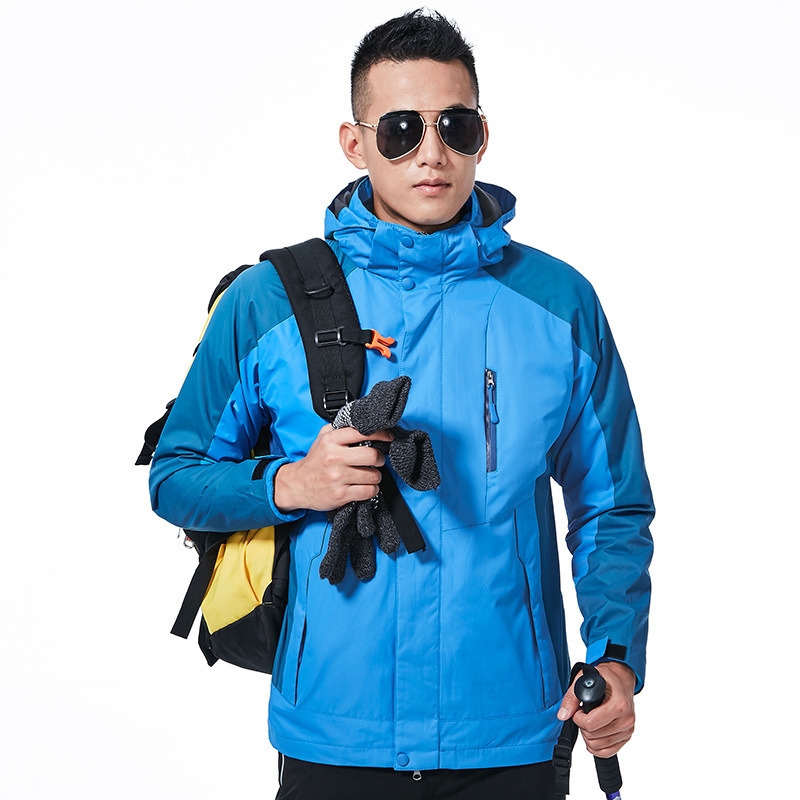 large size men/men windbreaker Interchange Jacket outdoor jacket