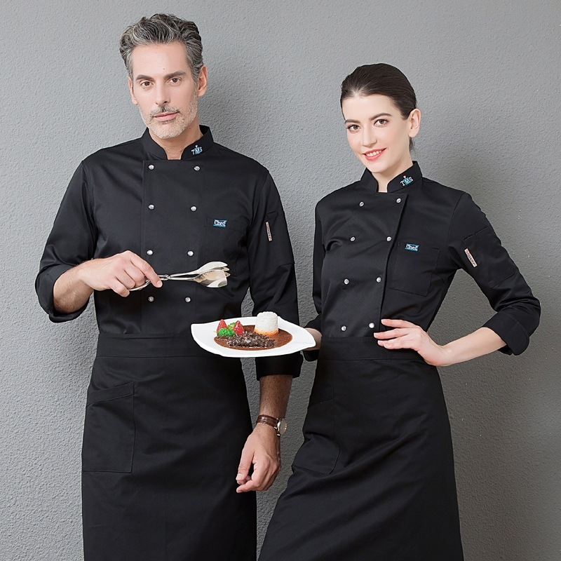 Europe fashion restaurant  chef jacket baker uniform