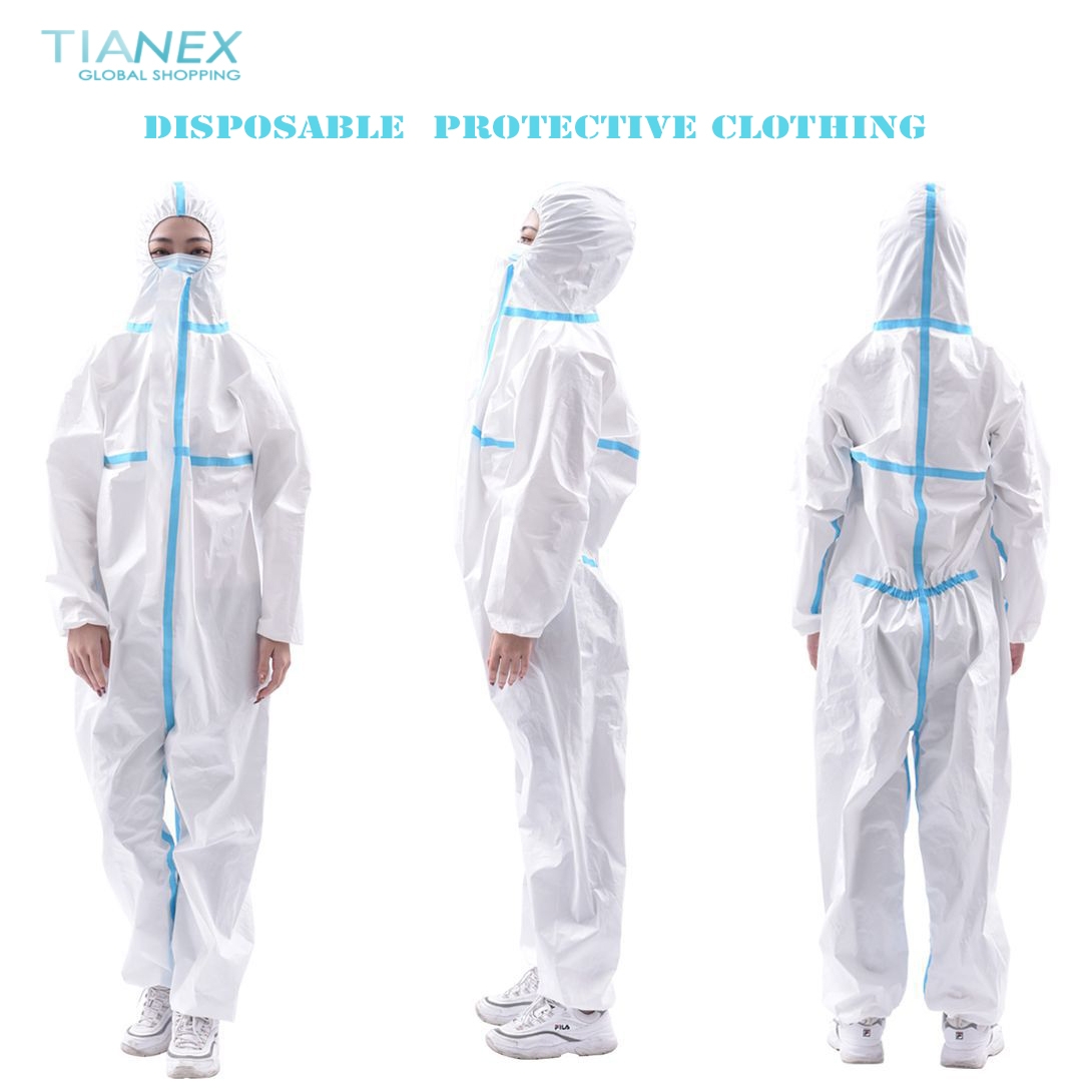 high quality Non-woven fabric civil medical use  SMS disposable  protective clothing