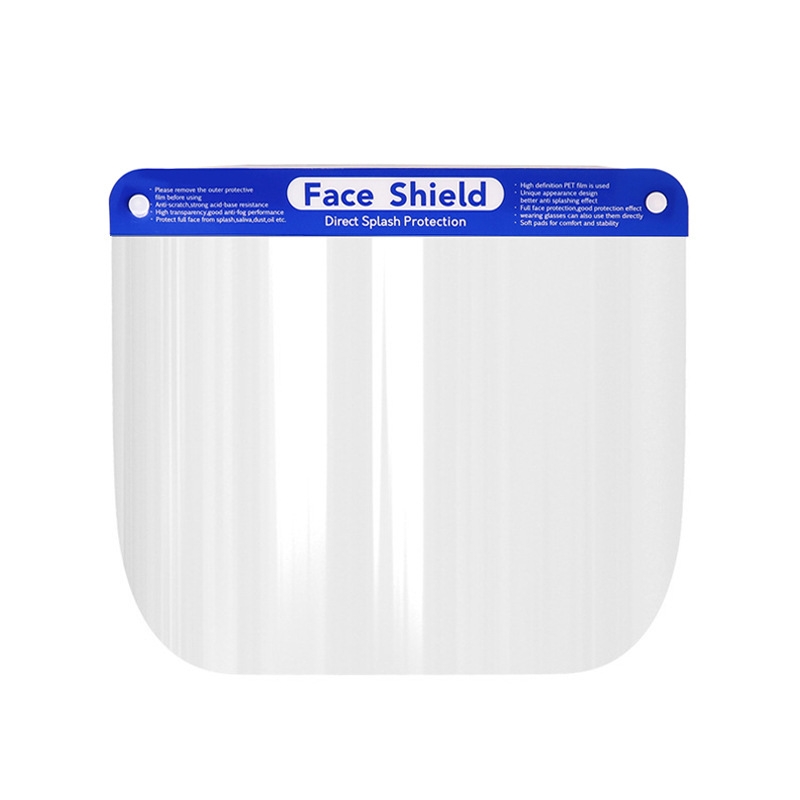transparent protective isolation anti-fogging face shield wholesale