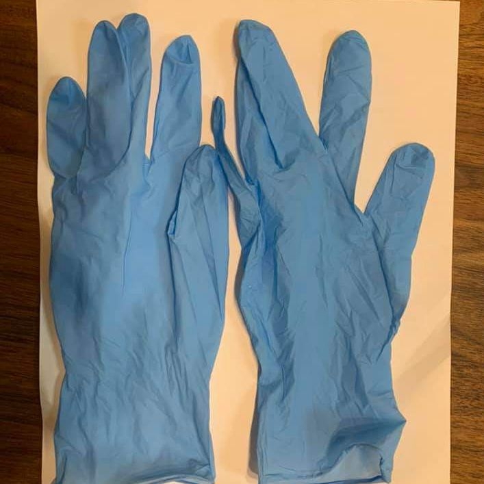 Vietnam vgloves non-sterile nitrile medical disposable Examination gloves CE FDA certificated discount
