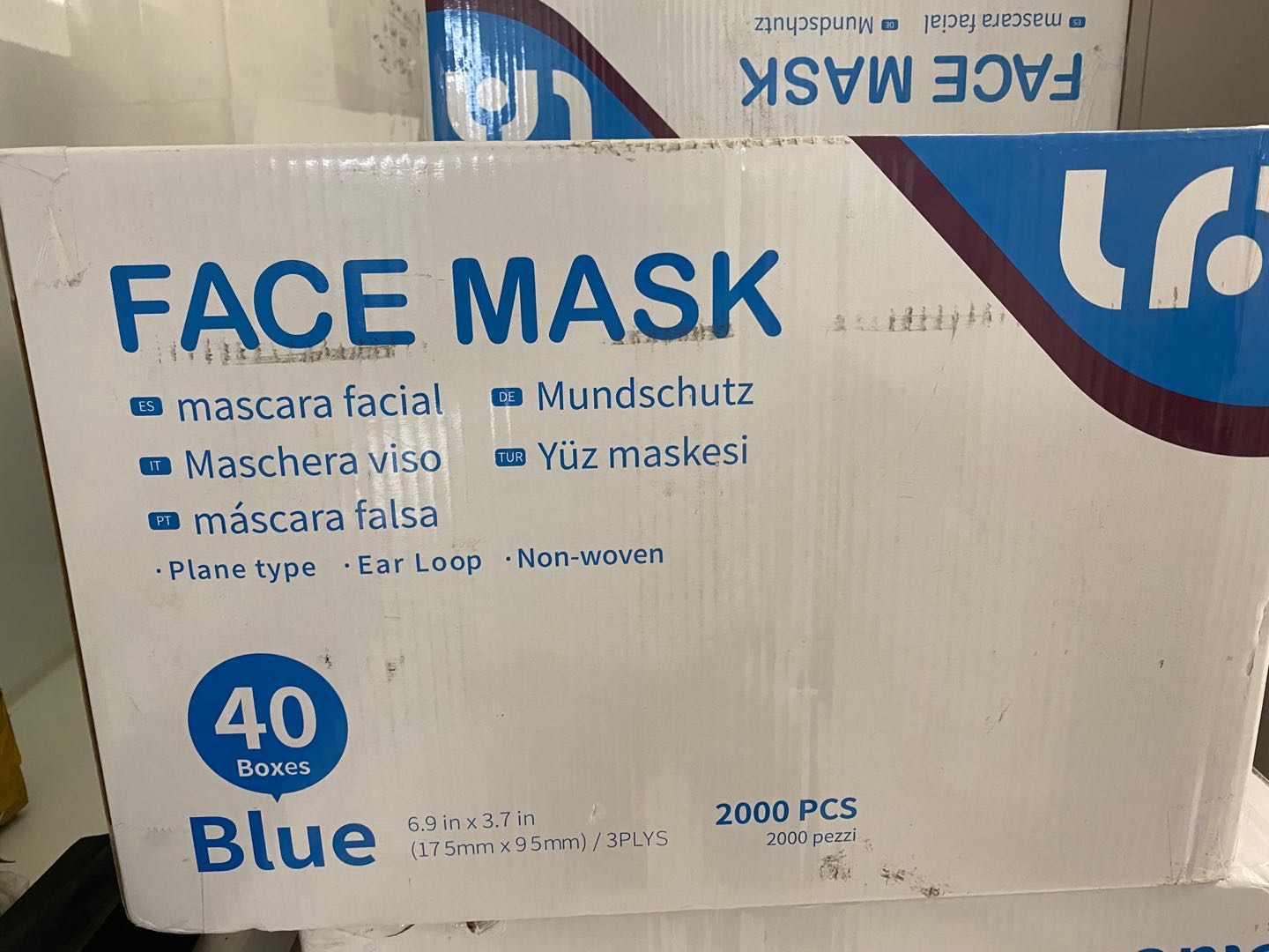 lyncmed CE FDA ceritficated mask surgical mask EN14683 Type IIR medical mask