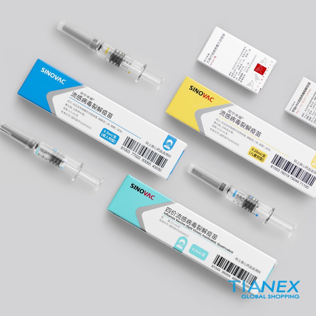 China sinovac children use 0.25ml/syringe inactivated influenza vaccine influenza shot  IIV3