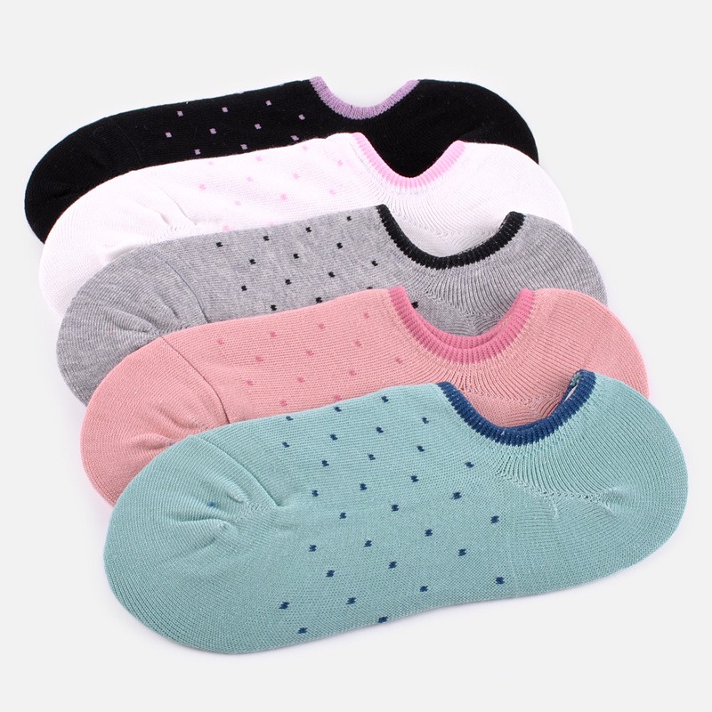 cute dot print women sock