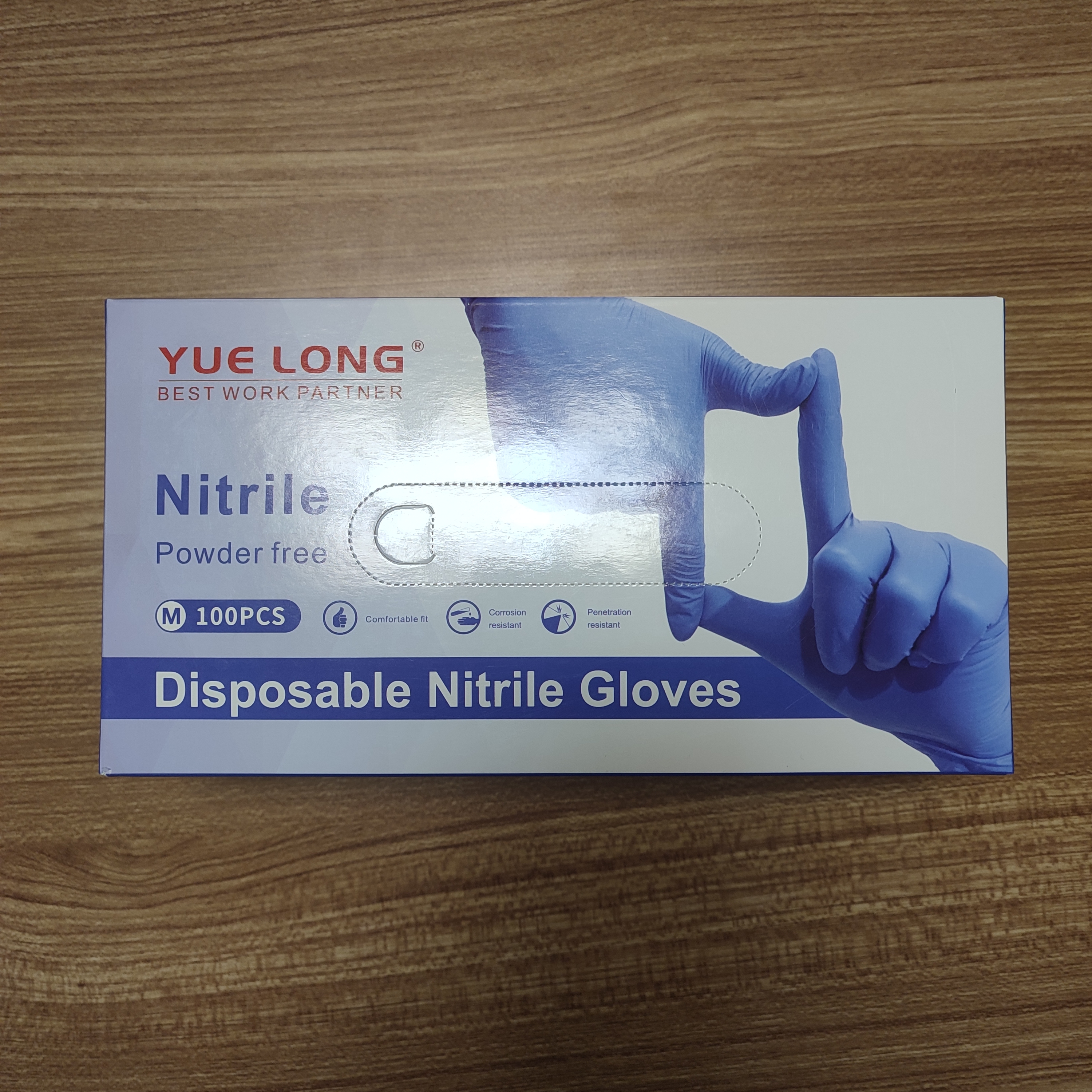 yuelong medical nitrile glove wholesale Manufacturer contract en455 standard