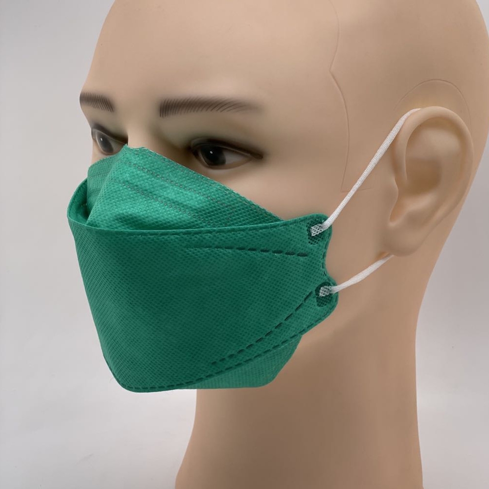 high quatity non-medical KN95 mask fish style disposable protective mask KF94 mask