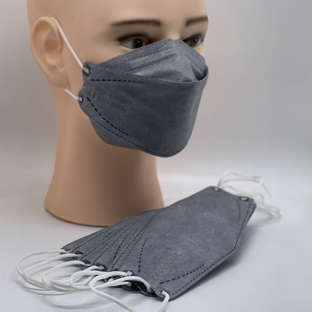 high quatity non-medical KN95 mask fish style disposable protective mask KF94 mask