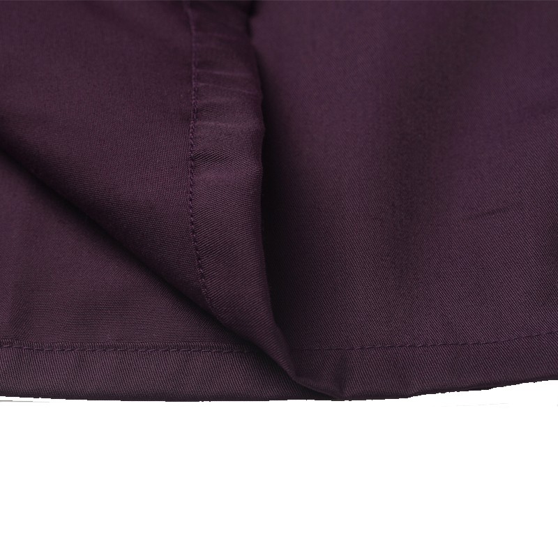 special purple color short sleeve chef coat