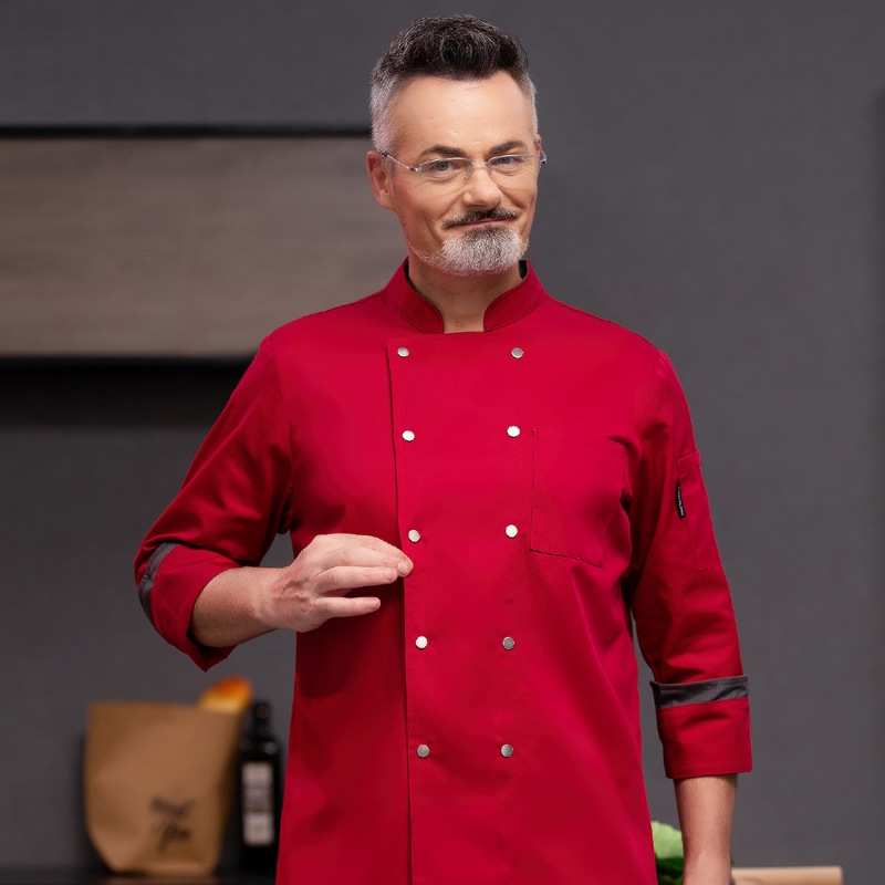 2022 fashion handsome cafe bar chef  jacket  discount bread house  baker  chef blouse jacket cheap price