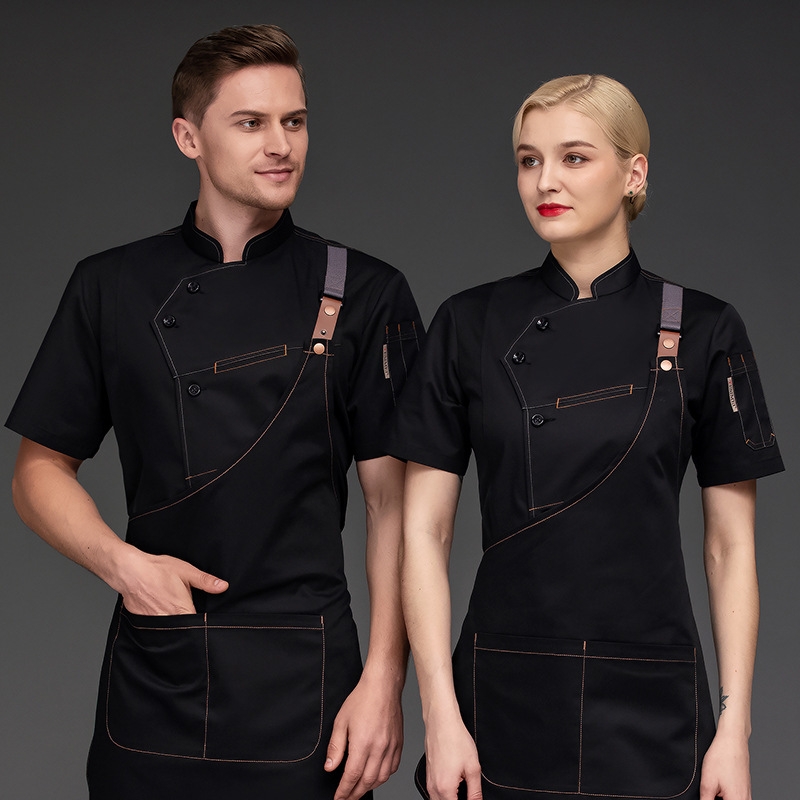 2022 fashion handsome special chef jacket  discount bread house  baker  chef blouse jacket + apron