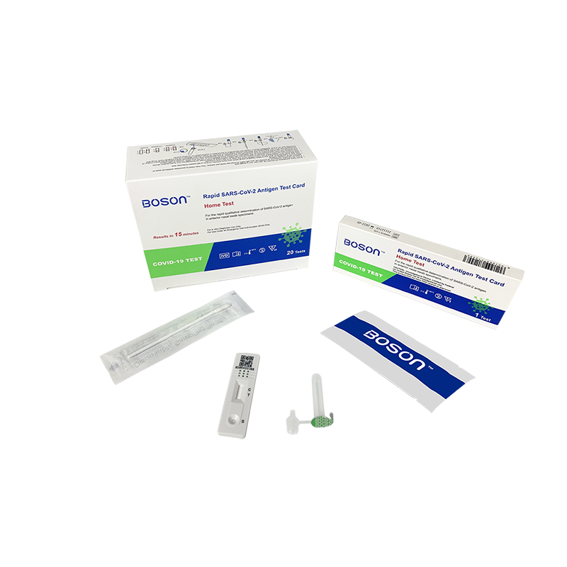 Boson  Rapid SARS-CoV-2 Antigen Test Card USA OGT FDA EUA Certificated covid 19 test kit facotry manufacture