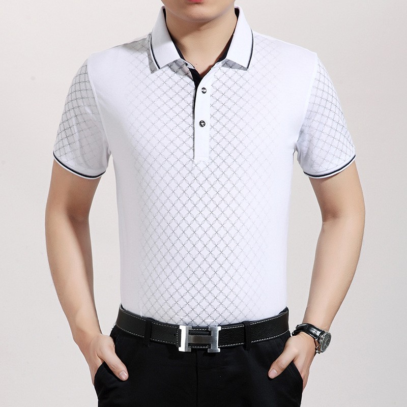 business affairs formal printing pure cotton T-shirt