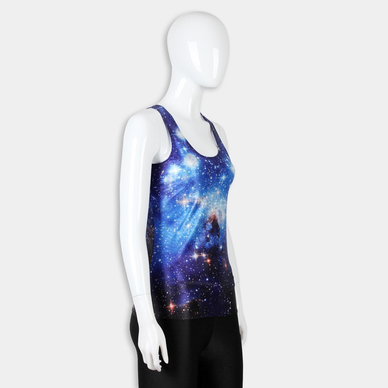high quality space star young women tanktops