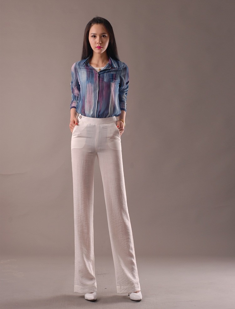 exclusive new fashion casual fashion trend young  women flare pant