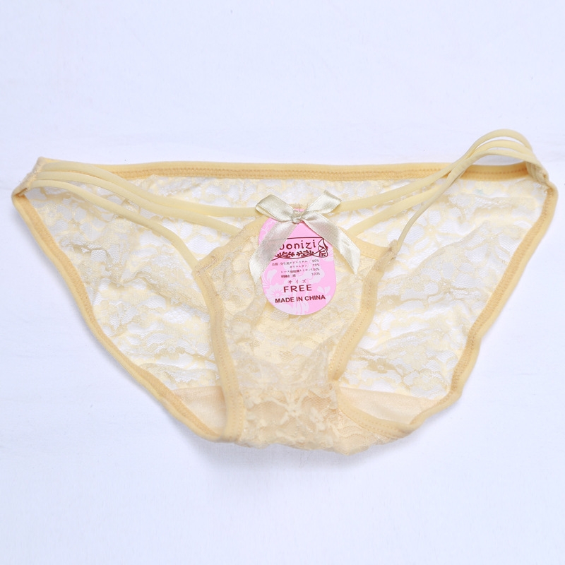 floral hem modal cotton women panties briefs underwears