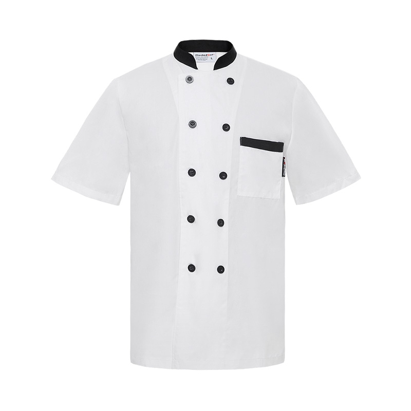 summer short sleeve unisex chef coat