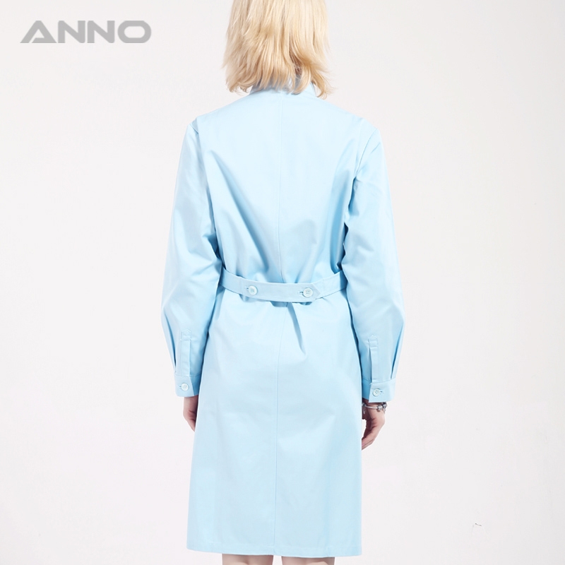 ANNO brand long sleeve female medical coat nurse uniforms