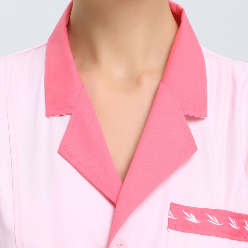 summer pink beatuty care medical nurse coat