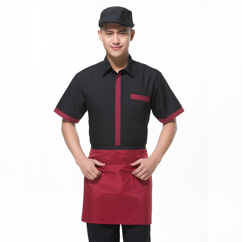 Classic Korea fashion high quality hotel workplace men women shirt uniform