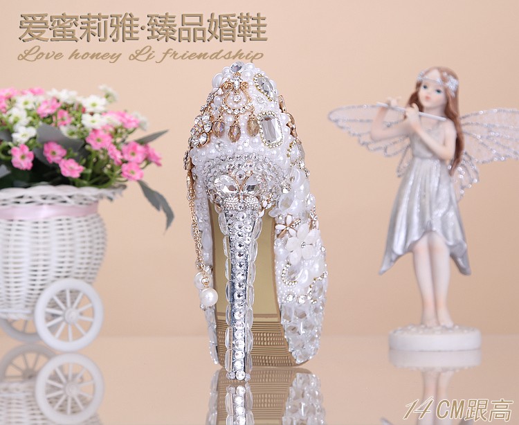 luxury noble great fashion heel wedding shoes party shoes birthday gift