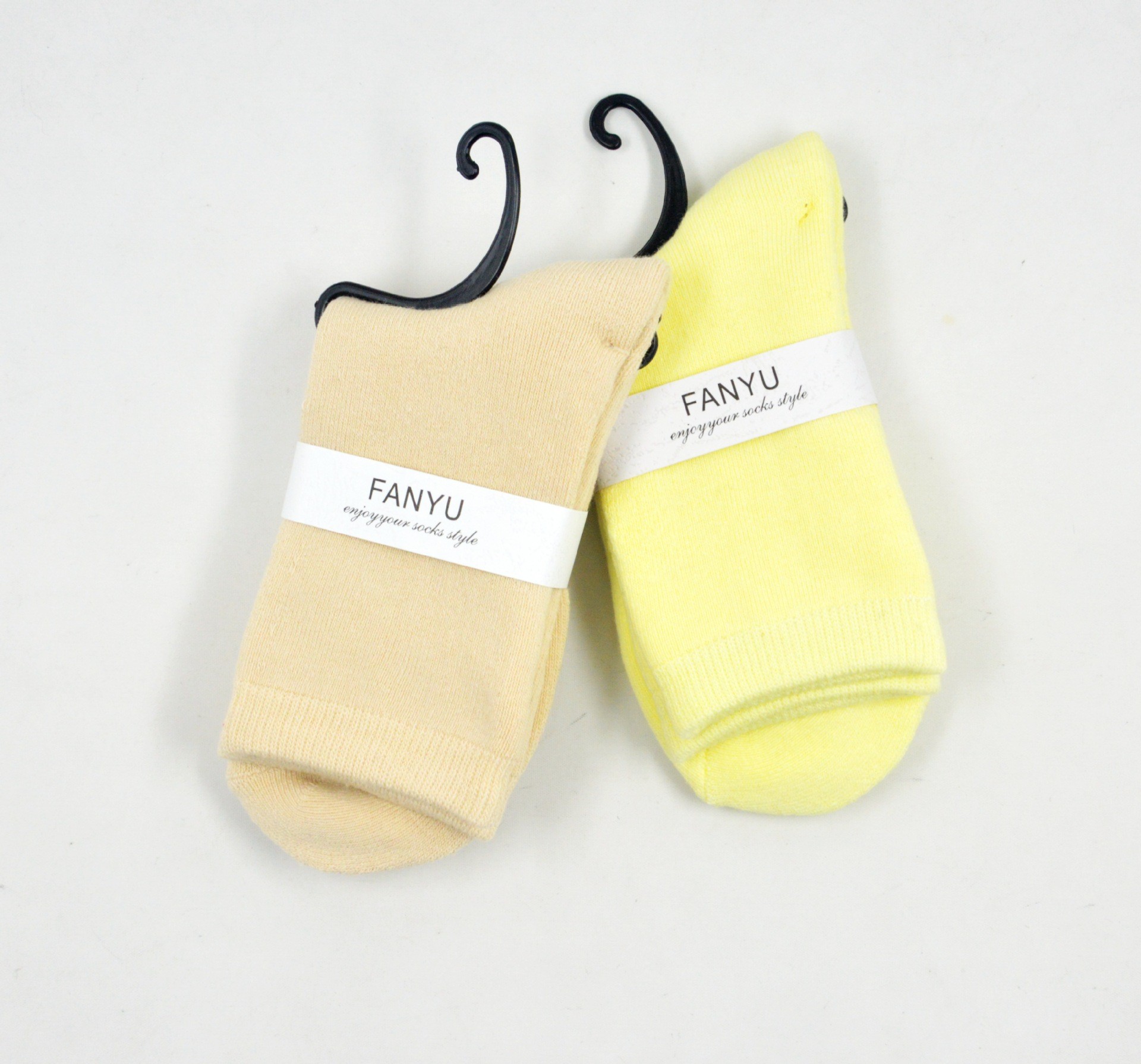 candy solid color pile thicken warm women socks