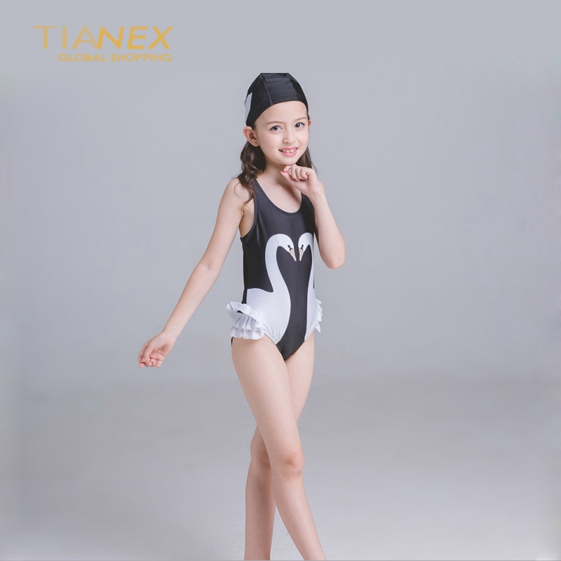 cute swan fashion Russia girl bikini swimwear