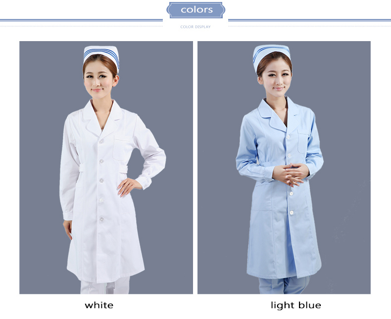 young female nurse coat