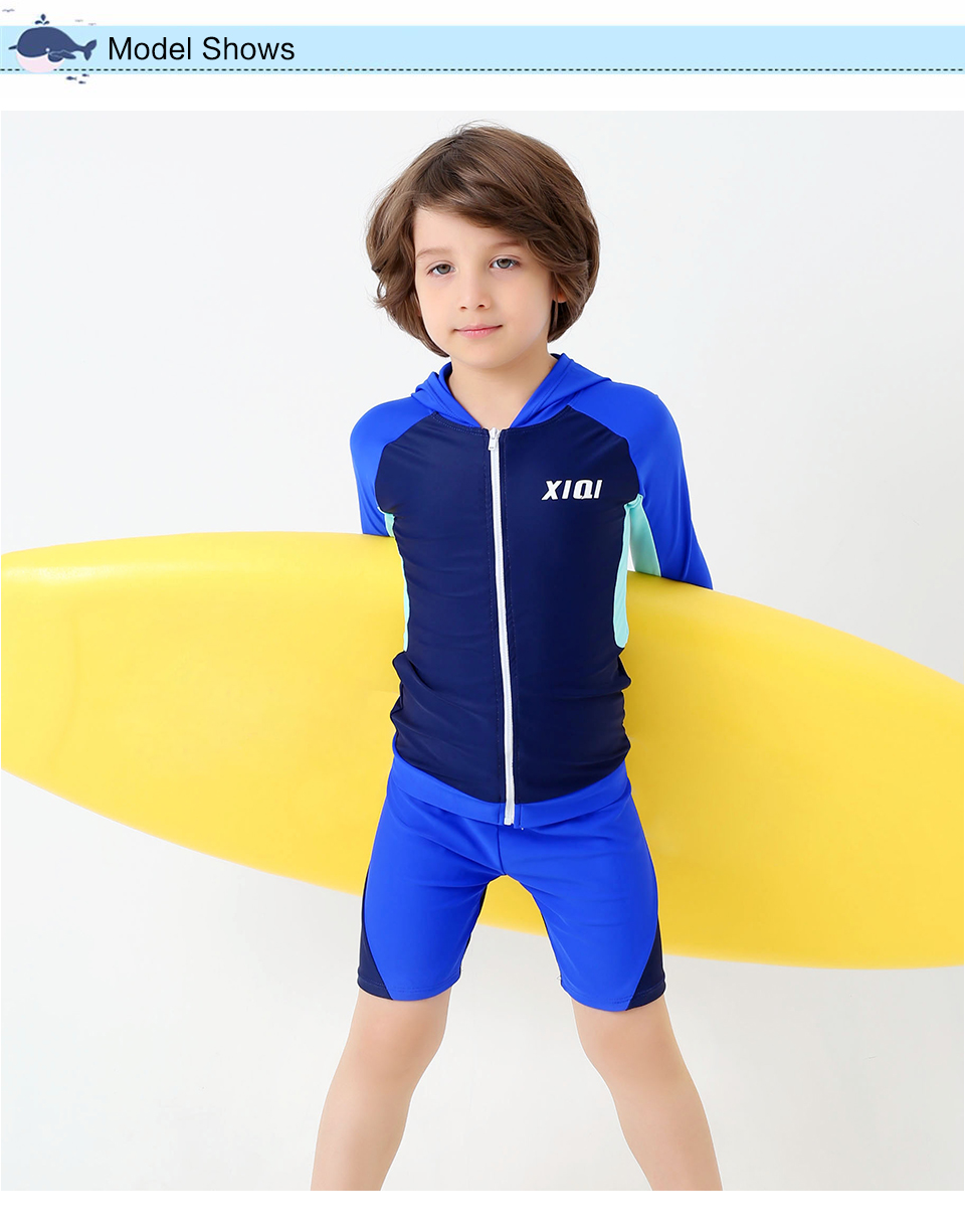 Fashion Water Swimwear Racing Suits For Boy Tianex