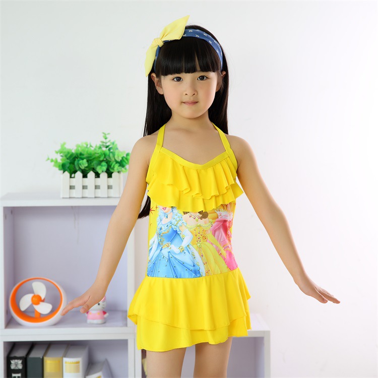 high quaity cheap cartoon girl swimwear - TiaNex